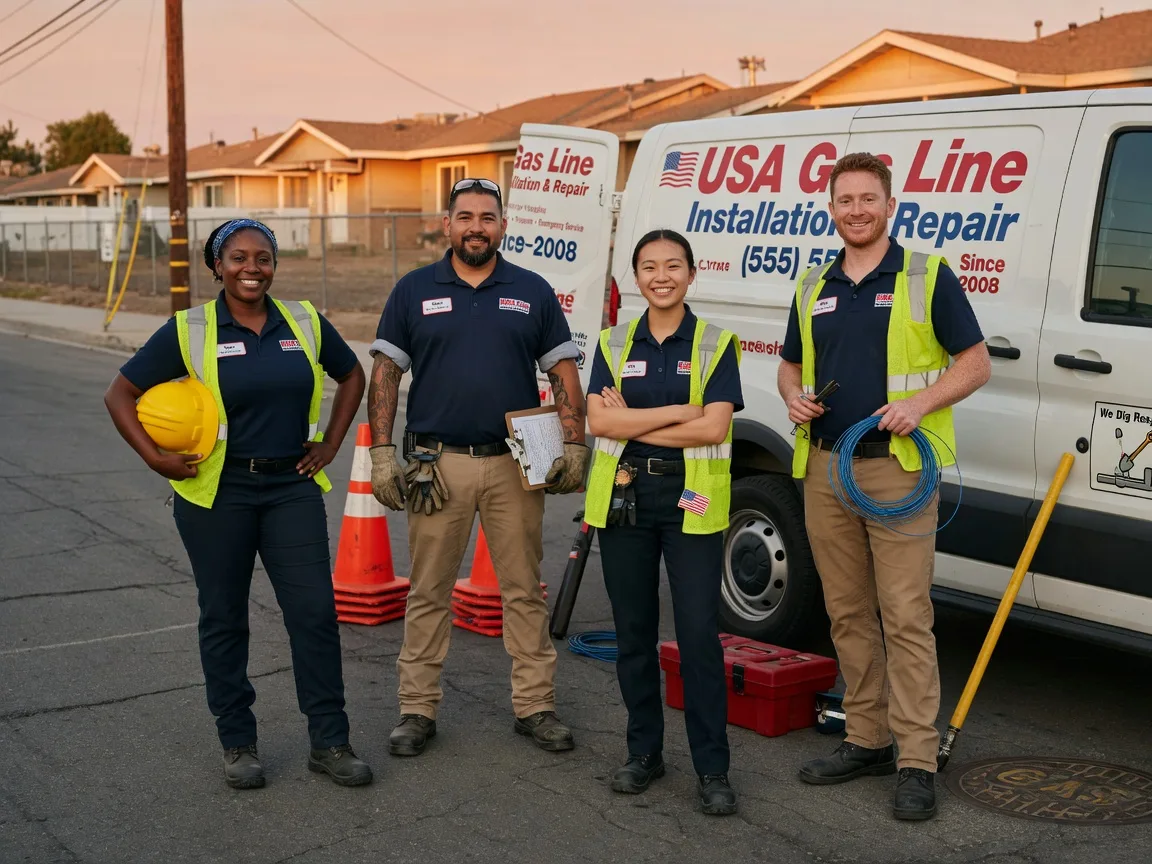 Gas Line Installation company in Columbia, LA